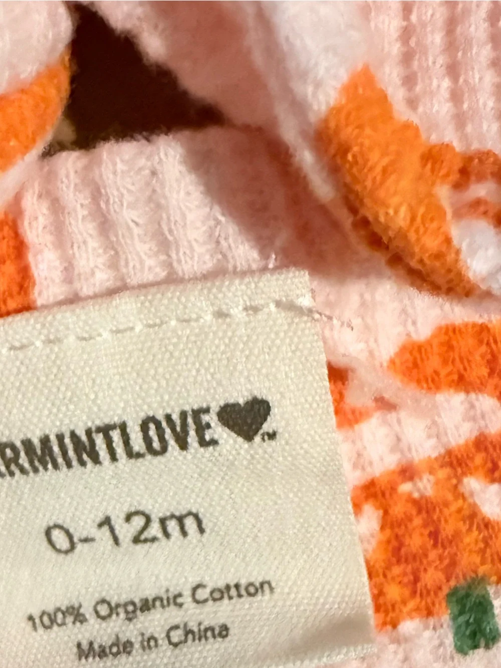 Spearmint Love Organic Cotton Footie and Bow Newborn